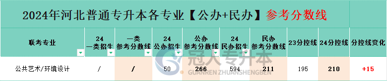公共艺术专业专升本公办一本院校分数线